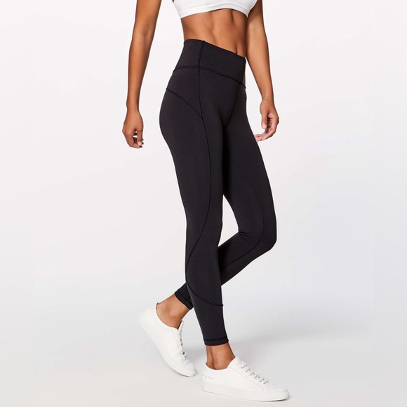 Lululemon In Movement 7/8 Tight Everlux 25” in Black Size 8 - Picture 1 of 8